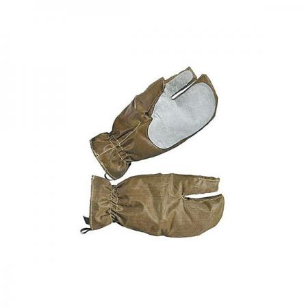 Рукавицы трехпалые с крагами 060К, брезент СКПВ-ОП (с утеплителем ...