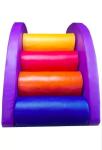 Горка напольная из валиков Радуга