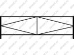 Ограждение газонное AB-5004 эконом