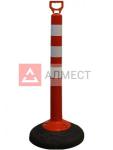Столбик парковочный передвижной гибкий с ушком СПУ-750