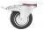 TT6-RW Колесо D-100мм поворотное с тормозом для тележки Thorvik