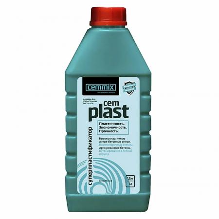 Пластификатор Cemmix "Cemplast", 1 л купить по цене 45,90 ₽ в ...