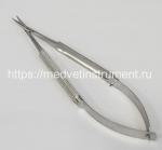 Ножницы микрохирургические по Кастровьехо прямые 140 мм