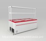 Суперструктура двухъярусная с подсветкой для бонет FROSTOR 2100