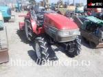 Минитрактор с/х Yanmar Forte F220 модификация сельскохозяйственный мини трактор 4х4 фреза наработка 729 мч красный