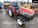 Минитрактор с/х Yanmar Forte F220 модификация сельскохозяйственный мини трактор 4х4 фреза наработка 985 мч красный