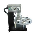 Полуавтоматическое оборудование для запайки пластиковых стаканов фольгой