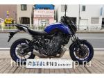 Мотоцикл naked bike Yamaha MT-07 ABS рама RM33J нэйкед байк среднекубатурный спортивный дорожный гв 2021 пробег 7 т.км синий