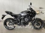 Мотоцикл naked bike Yamaha MT-07 ABS рама RM33J нэйкед байк среднекубатурный спортивный дорожный гв 2021 пробег 14 т.км черный