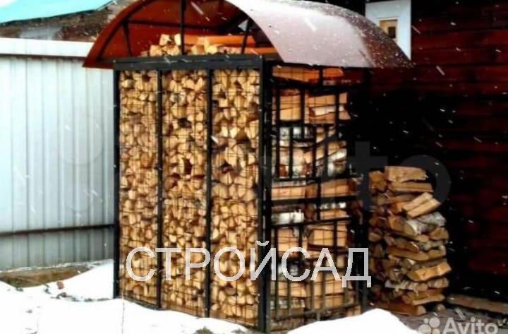 Дровник уличный с бесплатной доставкой купить по цене 18000 ₽ в Москве ...