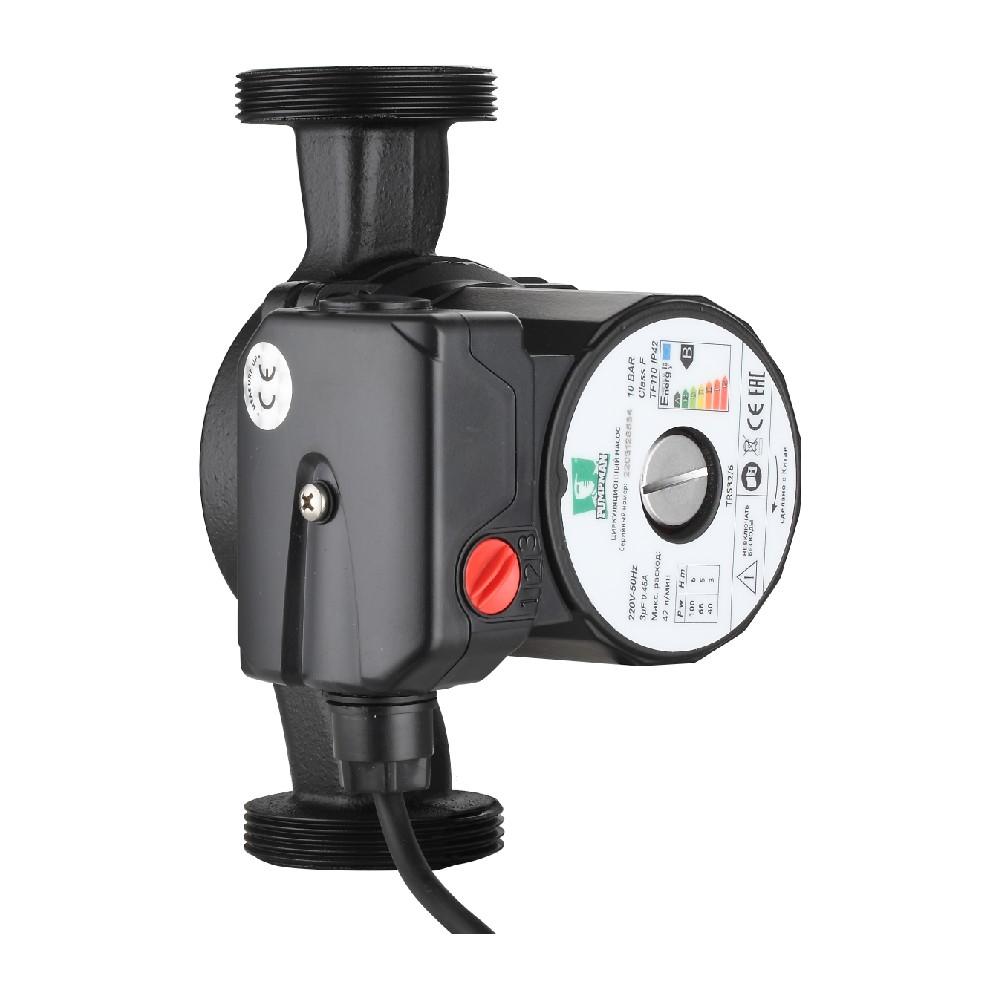 Насос PUMPMAN циркуляционный TRS25/6 (Pmax-100Вт, Hmax-6м, Qmax-42л/мин ...