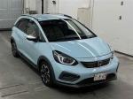 Кроссовер гибрид Honda Fit кузов GR6 модификация e:HEV Crosstar Hybrid гв 2021 пробег 55 т.км синий