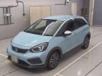 Кроссовер гибрид Honda Fit кузов GR6 модификация e:HEV Crosstar Hybrid гв 2022 пробег 12 т.км синий