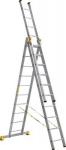 Лестница-стремянка трехсекционная АЛЮМЕТ 9310 3х10 P3 9310