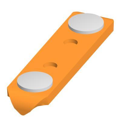 Контакт МК3 (МК4) подвижный купить по цене 175 ₽ в Челябинске на PromPortal.Su (ID#110011181)