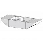Зонт вытяжной для печи конвейерной RoboChef 460 RoboLabs RL010131.