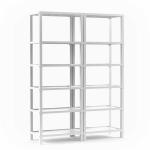 Стеллаж ССМ-03- "ЕЛАТ"стационарный медицинский 6 полок (1260х400х1670) ЦЕНА ПО ЗАПРОСУ