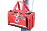 Сумка медицинская универсальная СМУ - 03 красная м.1219