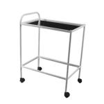 Столик процедурный передвижной с 2-мя полками СПп-01-МСК (нерж./ стекло, МСК-501-02М м.2514