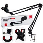 Настольный кронштейн-стойка для телефона NB-36 ISA (Пантограф) ЧЕРНЫЙ (28 шт/кор)