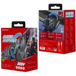 Наушники BO104 Игровые с микрофоном Borofone черные с синим
