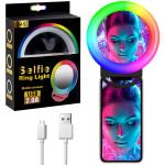 Подсветка для селфи USB A4S черная