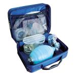 Аппарат дыхательный взрослый ручной Медплант АДР-МП-В с аспиратором многоразовый