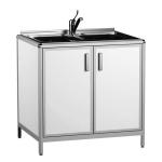 Стол лабораторный с мойкой АСК СЛМ.02.00 855х655х850 мм