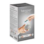 Перчатки латексные хирургические стерильные неопудренные анатомические Benovy размер 7 прозрачные 50 пар