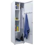 Шкаф металлический для инвентаря Промет МД 1 ШМ-SS белый