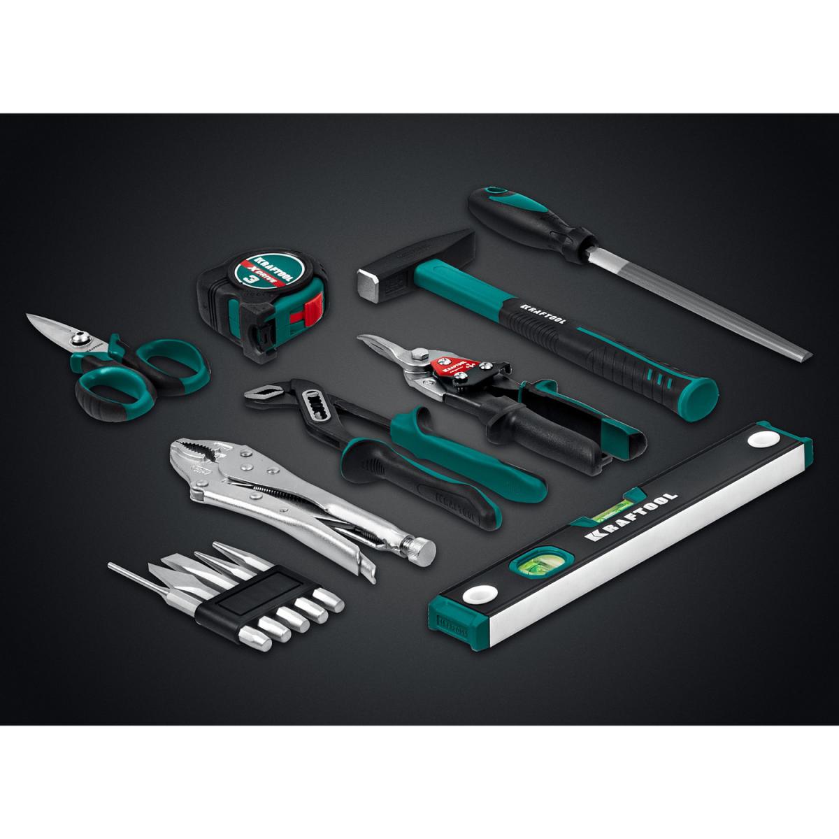 KRAFTOOL GRAND-152, 152 предм. , (1/2″+1/4″), Универсальный набор KRAFTOOL GRAND-152, 152 предм. , (1/2″+1/4″), Универсальный набор