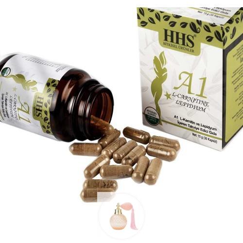 hhs a1 l carnitine HHS SAĞLIK ÜRÜNLERİ A1 L-Carnitine Lepidium Herbal Diet Capsule- Trendyol main image 0