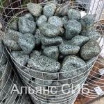 Диабаз зеленый галтованный фр. 40-60 мм