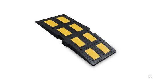 Лежачий полицейский ИДН 900 500х900х58 мм купить по цене 2590 ₽ в Челябинске на PromPortal.Su (ID#118160100)