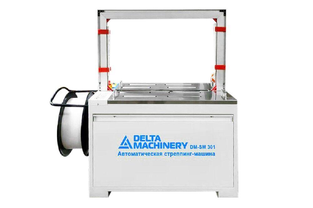 Полуавтоматическая стреппинг-машина DELTAMACHINERY DM SM-301, доставка из Москвы