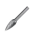 Твердосплавная борфреза тип G - парабола с острым углом, голова d=10мм, хвостовик d=6мм, ЗУБР 28806-10-20