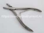 Щипцы-кусачки типа Люэра изогнутые 170 мм Sammar/Surgicon