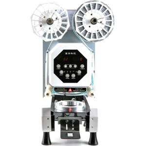 Запайщик стаканов автоматический электрический Turbo Sealing Machine TSM-Q8-90/95 WHITE, доставка из Москвы