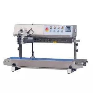 Запайщик пакетов конвейерный Hualian Machinery FRS-1010II с датой, доставка из Москвы