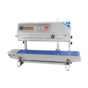 Запайщик пакетов конвейерный Hualian Machinery FRM-810II с датой (нерж.), доставка из Москвы