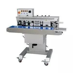 Запайщик пакетов конвейерный Hualian Machinery FRM-1120W с датой, доставка из Москвы