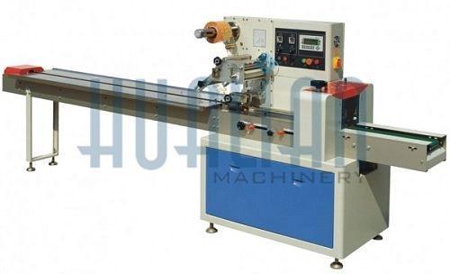 Горизонтальная упаковочная машина Hualian DXDZ-250D H=60, доставка из Москвы