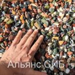 Галька микс камней фр.10-20 мм