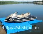 Заезд для гидроцикла с 2 понтонами