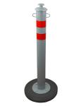 Столбик парковочный передвижной металлический с утяжелителем AP-1014