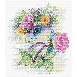 М-794 Набор для вышивания 'Цветочная магия' 17*15см, МП Студия