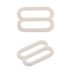 ГС1008 Рамка-регулятор 12мм пластик, цветной C571 молочный