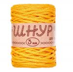 Пряжа Astra Premium 'Шнур для вязания 3 мм' 200гр 100м (100% полиэфир) 350 золотистый