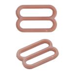 ГС1008 Рамка-регулятор 12мм пластик, цветной C072 шиншилла