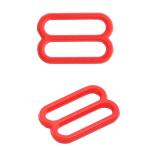 ГС1008 Рамка-регулятор 15мм пластик, цветной C820 красный